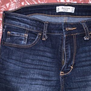 Lightly worn jeans